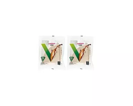 Бумажный фильтр HARIO V60 для 1-4 человек 200 шт. Misarashi VCF-02-100M VCF-02-100M