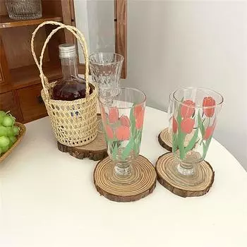 Бумажный коврик для стола с полными и гладкими линиями, прозрачные годовые кольца, изоляционная подкладка в виде кофейной чашки из сосны, 3 характеристики, изоляционный коврик в стиле ретро