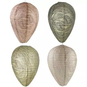 Бумажный репеллент для отпугивания ос, гнездо для ос, шершней, желтые куртки D