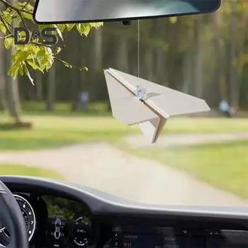 Бумажный самолетик, ароматерапевтический кулон, высокоплотная впитывающая ткань, ароматизатор, эфирное масло, выделяющее аромат, автомобиль, домашний декор, спальня, гостиная, многоразовый абрикосовый