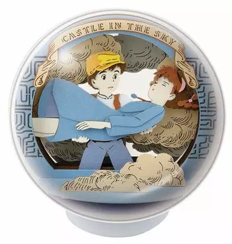 Бумажный театр -Шар- Работы студии Ghibli Встреча с девушкой PTB-11