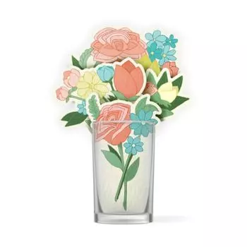 Бумажный увлажнитель воздуха FLOWER2 Просто замочите в воде Детский Взрослые Интерьерный бумажный увлажнитель воздуха ODECO.MART Экологичный