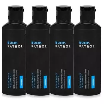 Bump Patrol Original Formula After Shave Treatment Serum, 4 pieces, 114ml