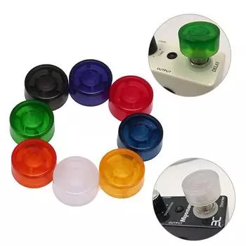 Bumper Candy Cover Guitar Switch Pedal Cap Knob Cap Footswitch Topper Protector Foot Nail Cap чёрный