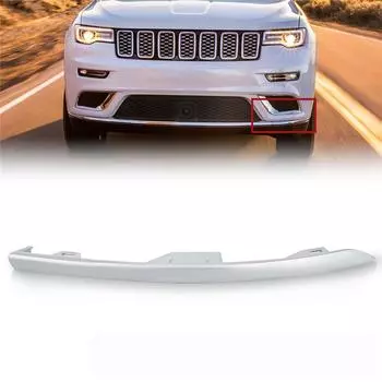Bumper Trim Chrome for 2017-2021 Jeep Grand Cherokee Front Left Side