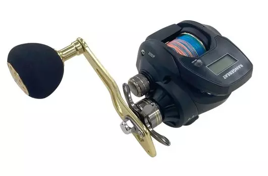 BunBun fishing tackle reel with counter setting RANGE BEAT ready to use PE2 size 200m included
