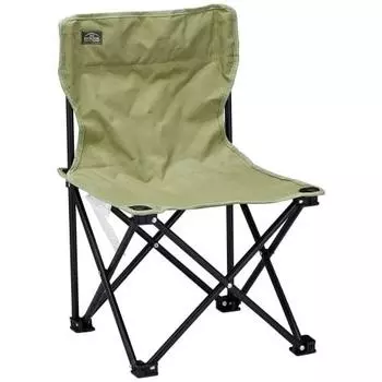 BUNDOK Action Chair BD-138KA Polyester Steel Khaki Storage Case Included