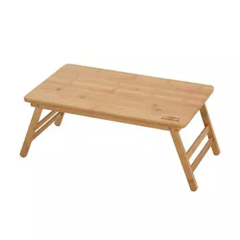 BUNDOK Bamboo Table 50 Lightweight Compact Camping Outdoor Use Normal BD-191