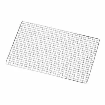 BUNDOK BBQ Grilled Ami Medium Size Replacement Net Silver BD-313