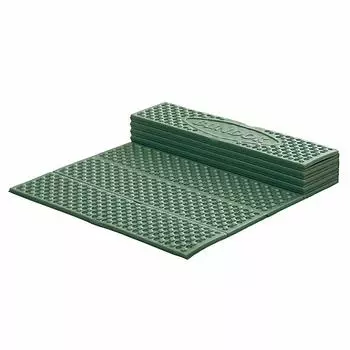 BUNDOK Folding Mat 60 x 180cm Green BD-513G 10mm Thick