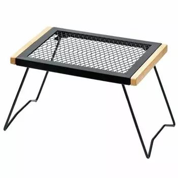 BUNDOK IR Table Mesh Bonfire Folding Compact BD-164