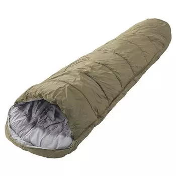 BUNDOK Mummy Type Sleeper Sleeping Bag Adaptable Temperature Camping Length 220cm Width 90cm Sand Beige Single BDK-61 -5