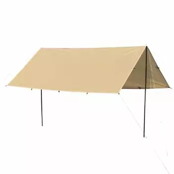 BUNDOK Square Tarp Beige BDK-23B
