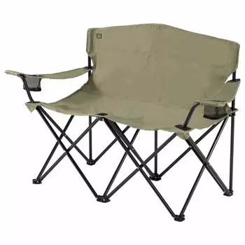 BUNDOK Twin Chair с ящиком для хранения Khaki BD-121KA [для 1-2 человек]