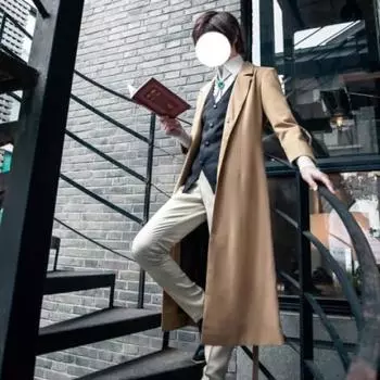 Bungo Stray Dogs Osamu Dazai Daily Clothes Cosplay Costume M Expedited (Female Shipping)