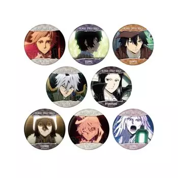 Bungo Stray Dogs Торговый большой значок в коробке Том 2 8 штук