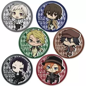 Bungo Stray Dogs Tsukku Trading Can Badge (BOX)