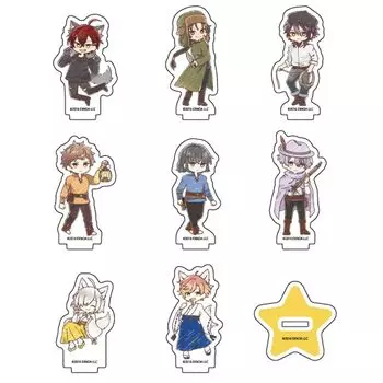 Bungo to Alchemist 12 Werewolf A Art Акриловая миниатюрная подставка Коробка из 8 штук Вер. [Иллюстрация графика]