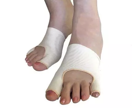Bunion and little finger silk supporter S (22-24cm)