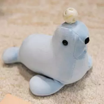 Bunny Doll Rabbit Stuffed Toys Stuffed Sea Lion Sofa Pillow Zoo Sea Lion Plush Toy Kids Style 6