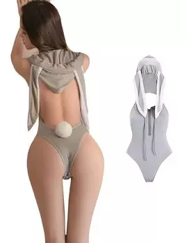 Bunny Girl Косплей Обратный кролик трико Милый косплей Сексуальный эротический косплей костюм Хэллоуин Рождество Годовщина переодевание Популярный косплей