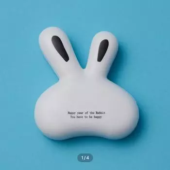 Футляр для линз Bunny, белый
