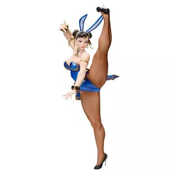 Bunny scale painted finished figure B-style Chun-Li Ver. 1/4 PVC&ABS синий