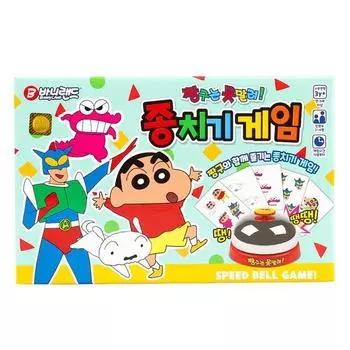 Bunnyland Crayon Shin-chan, настольная игра с колокольным звоном, настольная игра, представляющая Корею