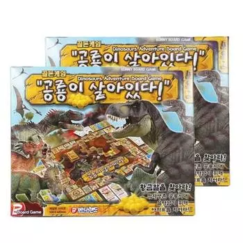 Bunnyland Dinosaurs Are Alive Настольная игра, 2, популярная корейская игра