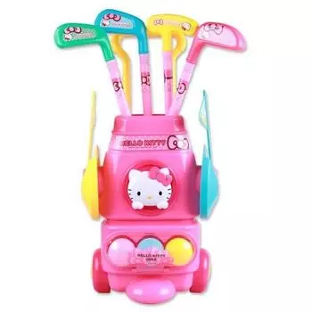 Bunnyland Hello Kitty Golf Set, популярный персонаж в Корее