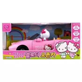 Bunnyland Hello Kitty Melody Open Car, популярный персонаж в Корее