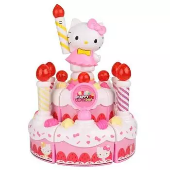 Bunnyland Hello Kitty поющая мелодичная игрушка для торта ко дню рождения, корейские детские игрушки