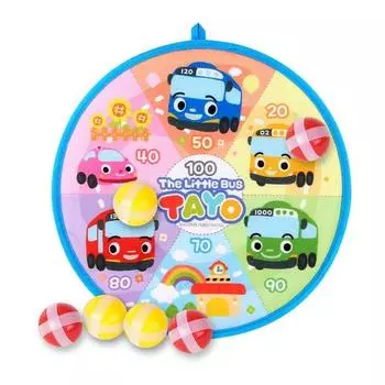 Bunnyland Tayo Soft Safety Darts, настольная игра, представительница Кореи