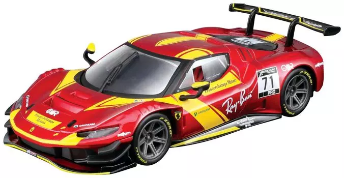BURAGO Ferrari 296 GT3 2023 Завершенный продукт 1/43 №71