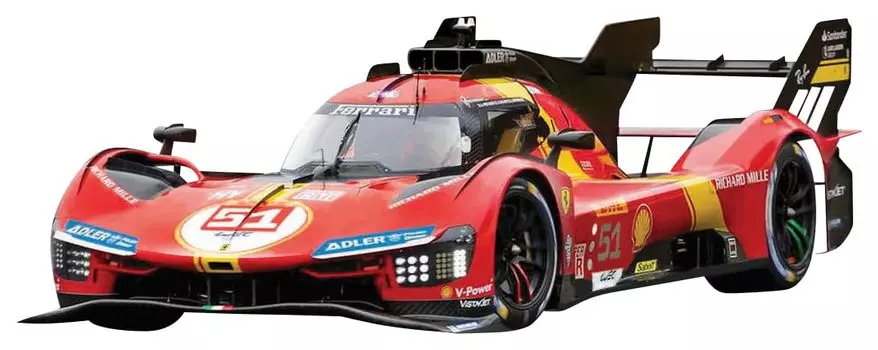 BURAGO Ferrari 499P Le Mans 2023 Победитель №51 Завершенный продукт 1/24