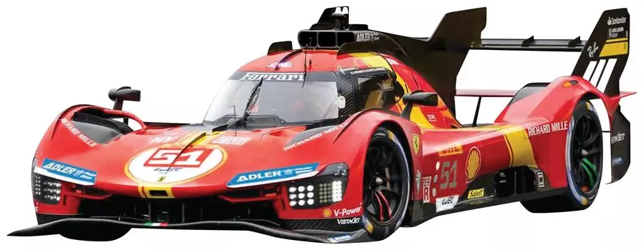 BURAGO Ferrari 499P Le Mans 2023 Победитель Завершенный продукт 1/43 №51