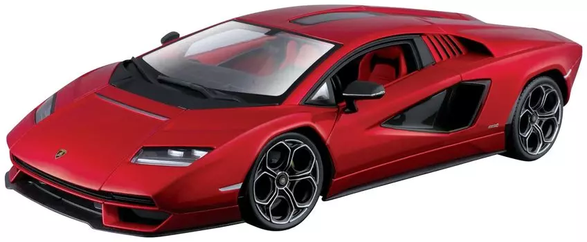 BURAGO Lamborghini Countach Красный Готовый продукт 1/24 LPI800-4