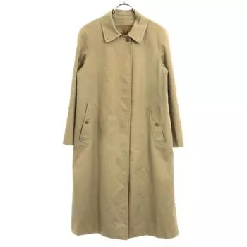 Burberrys 90s Stainless collar coat beige Liner included Old Women Used