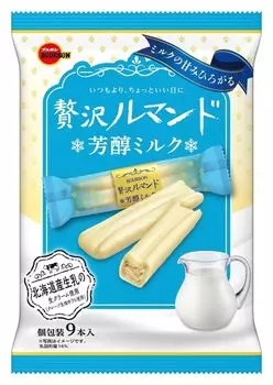 Бурбон Luxury Le Mande Rich Milk 9 бутылок x 12 пакетов