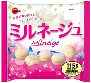 Бурбон Mille Neige 115 г x 12 пакетиков