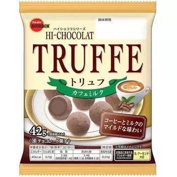 Бурбонский трюфель с молоком и кофейным сиропом 42 гХарактеристикиЭтот шоколадный трюфель предлагает кофейный ганаш с apХарактеристикиЭтот шоколадный трюфель предлагает кофейный ганаш с ap 1