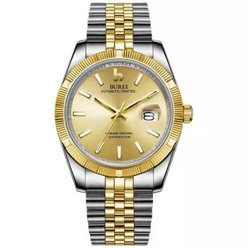 [burei] Наручные часы для мужчин с воздушным фиксатором. Современный аналог для мужчин. Популярное торговое название.