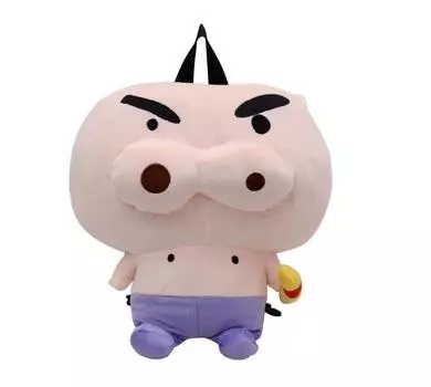 Buriburizaemon Crayon Shinchan Waniyama San Cute Plush Backpack Handbag Doll Crayon Pig