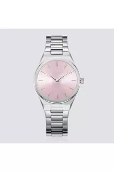 Burker Emma Серебристо-розовые женские наручные часы