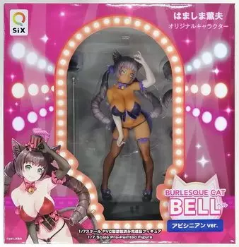 Бурлеск Кошка Белль Абиссинская масштабная ПВХ окрашенная готовая фигурка вер.. 1/7