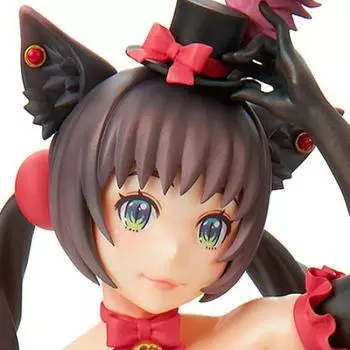 Burlesque Cat Bell Black Cat Scale PVC Painted Complete Figure Ver. 1/7