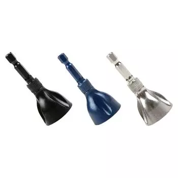 Burr Removal Deburr Drill Bit Deburring External Chamfer Tool for Carbon Steel Brass Aluminum 5-20mm Screw Stainless Steel серебряный