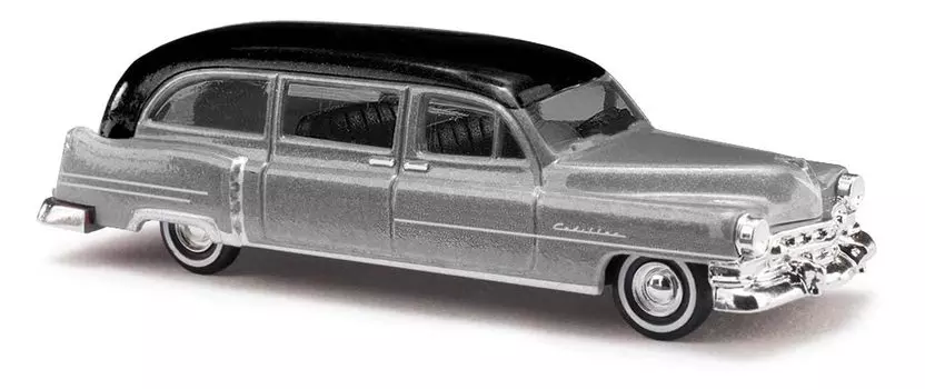 Busch Cadillac Station Wagon 1952 Silver 1/87
