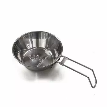 Bush Craft Bush Craft Craft Folding Stainless Steel Sierra Cup Silver Regular 29489 серебряный