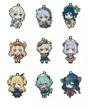 Bushiroad Creative Genshin Capsule набор резиновых ремешков Gacha Gacha Capsule Toy vol.2 [9 (полный полный)]